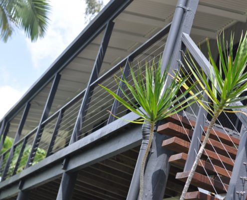 Replace balustrades & decking - Sunshine Coast Painter