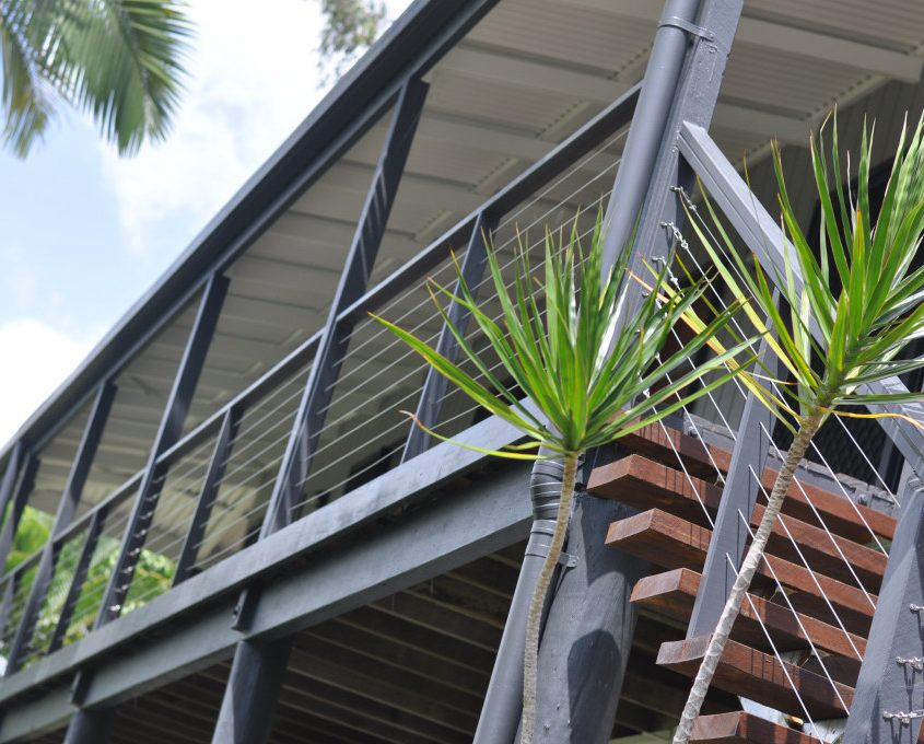 Replace balustrades & decking - Sunshine Coast Painter